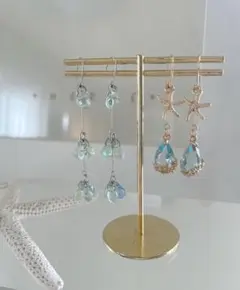 ＊涼　夏セット＊ ピアス/イヤリング　金属アレルギー対応