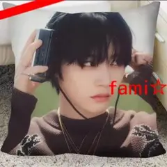 クッションカバー　45×45 BOYNEXTDOOR 　ボネクド　テサン