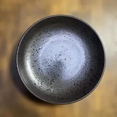 鴨川をどり 黒色 陶器皿