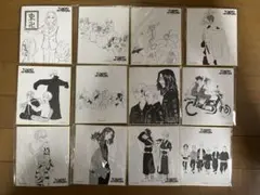 値下げ　東京卍リベンジャーズ　原画展　ミニ色紙コレクションA 12種セット