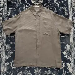 古着　PERRY ELLIS 半袖　シルクシャツ