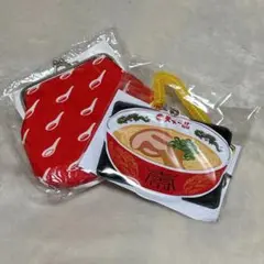 【新品未使用】天下一品(2点セット)　こってりがま口　こってりパスケース