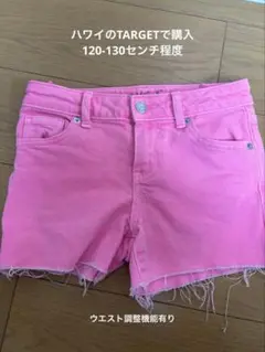 Cat & Jack ピンク ハーフパンツ 120-130センチ