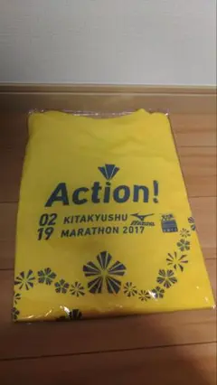 北九州マラソン2017メッシュTシャツ Mサイズ