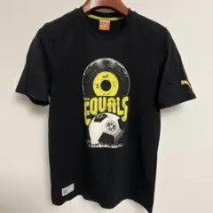 PUMA プーマ サッカー Tシャツ 黒 Sサイズ