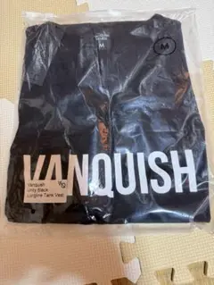 VANQUISH FITNESS ブラックタンクトップ Mサイズ　新品