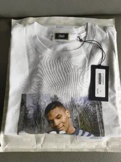 KITH x マイク・タイソン★ロゴ ヴィンテージ半袖Tシャツ White MIKE TYSON マイク タイソン ヴィンテージ加工 Tシャツ 半袖 L