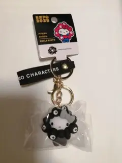 EXPO 2025 ハローキティ 黒ミャクミャク　キーホルダー