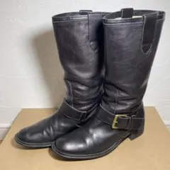 マーガレットハウエル ロングブーツ エンジニアブーツ ブラック 23.5cm
