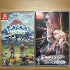 ポケットモンスター レジェンズ アルセウス & シャイニングパール セット