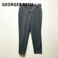 GEORGES RECH グレー スラックス バックポケット付き 自宅洗濯可