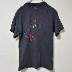 MARVELスパイダーマン Tシャツ ブラック USAヴィンテージ古着