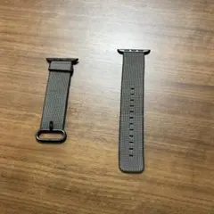 【Apple純正】ウーブンナイロン ブラック Apple Watchバンド
