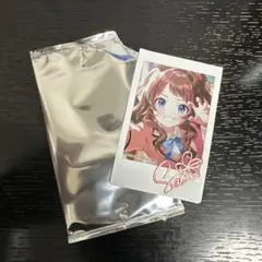 C106　学園アイドルマスター　チェキ風カードサイン付き　花海咲季