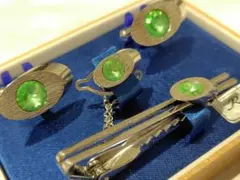 リヴォリ　Rivoli　カフス　タイピン　タイタック　セット　スーツ　メンズ