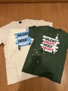 Laundry ランドリー　Tシャツ ２枚セット　Mサイズ&キッズサイズ