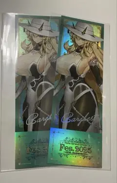 FGO Fes ランダムチケット風カード　バーゲスト　2枚セット