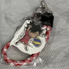 ハイキュー　ジーナシス　チャームツキスマホリングストラップ　黒尾鉄朗　音駒高校
