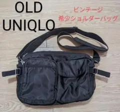 希少　OLD UNIQLO　オールドユニクロ　ナイロン製ショルダーバッグ