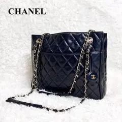 CHANEL マトラッセ チェーン ショルダーバッグ ココマーク キルティング