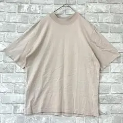 センスオブプレイス クルーネック Tシャツ F ベージュ ユニセックス シンプル