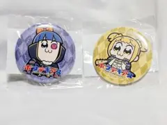 ポプテピピック ポプテギアス　缶バッチ