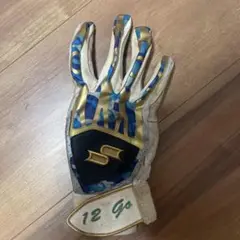 松本剛選手 実使用バッティング手袋 プロ野球選手