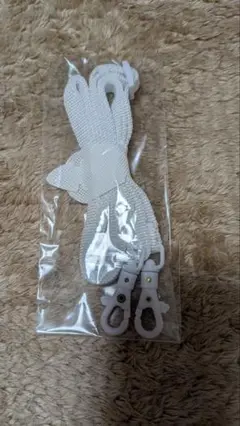 ホワイトナイロンストラップ