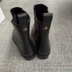 【送料込】23cm ヴィヴィアンウエストウッド  メリッサ レインブーツ 黒 2025年最新】Vivienne Westwood レディース 長靴・レイン