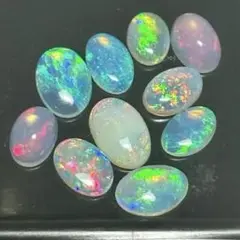 オパール 10個セット エチオピア産 3.1ct