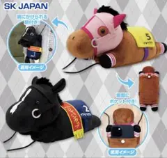 サラブレッドコレクション　ぬいぐるみスマホショルダー ハルウララ