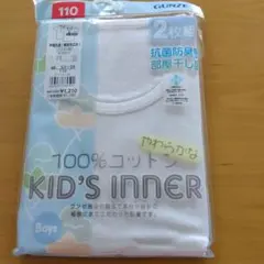 GUNZE キッズインナー 2枚組 110サイズ