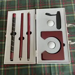 折りたたみ ゴルフ パター 練習用 ケース付き