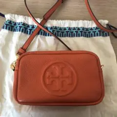 トリーバーチ ペリーボンベミニバッグ オレンジ