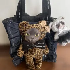コヤンイサムチョン　バミちゃん　デニムトートバック