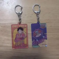ONEPIECEマルイ出張店 トレーディングアクリルキーホルダールフィフランキー