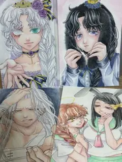 手描きイラスト 原画ファンアート
