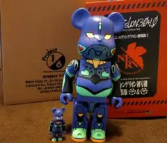 BE@RBRICK 初号機400%u0026100% ベアブリック