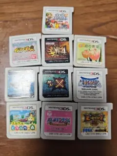 ジャンクソフト10本（3ds）