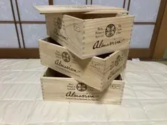 ワイン木箱空箱3個セット
