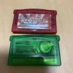 GBAポケットモンスター エメラルドとルビー