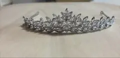 シルバークリスタルティアラ　bride me