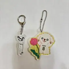 ジャイアンツ 丸佳浩 丸チーズ アクリルキーホルダー