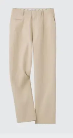 新品未使用 ユニクロ×イネス コットンチノパンツ