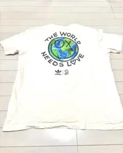 adidas Tシャツ メンズ レディース ユニセックス 白 ホワイト