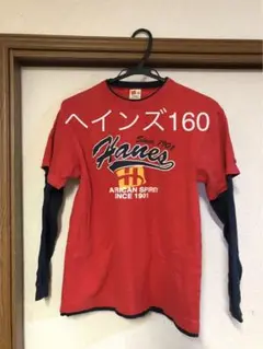 ヘインズ長袖Tシャツ