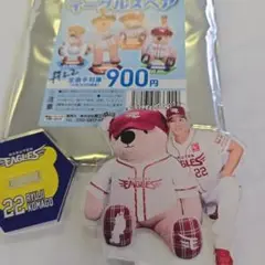楽天イーグルス背番号22 小孫竜二投手　イーグルスベアアクスタ2025