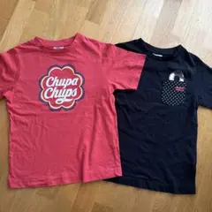 Chupa Chups & Mister Donut Tシャツ2枚セット