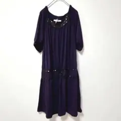 未使用✨ ボーテドエスマイル【LL】ワンピース 大きいサイズ スパンコール