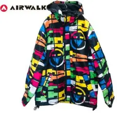 AIR WALK エアウォーク スノーボードウェア スキーウェア 総柄 L